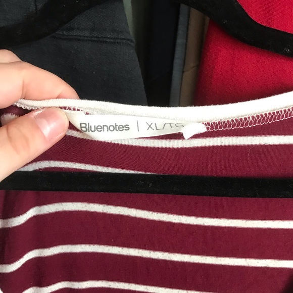 striped red and white shirt - Picture 2 of 3